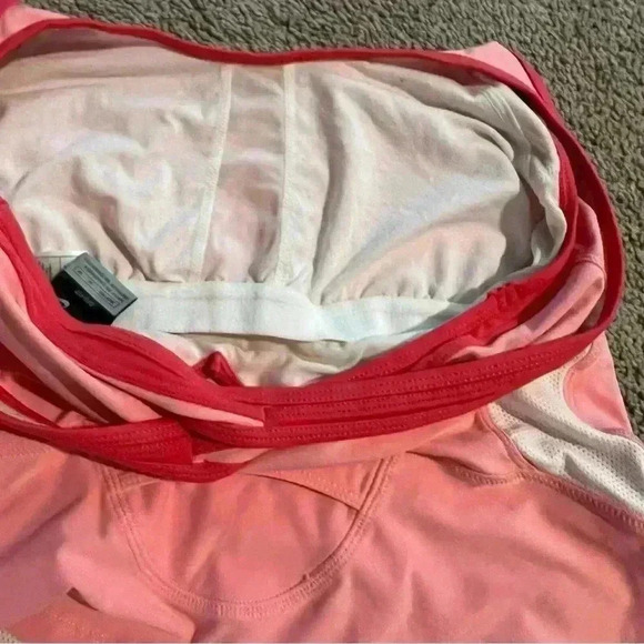 nike dri fit Women’s Sports Bra Activewear Top Peach Size Medium - Picture 7 of 9
